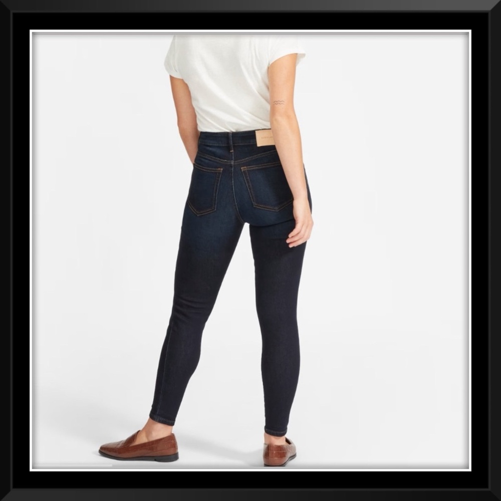Everlane Curvy High Rise Skinny Jeans Crop
